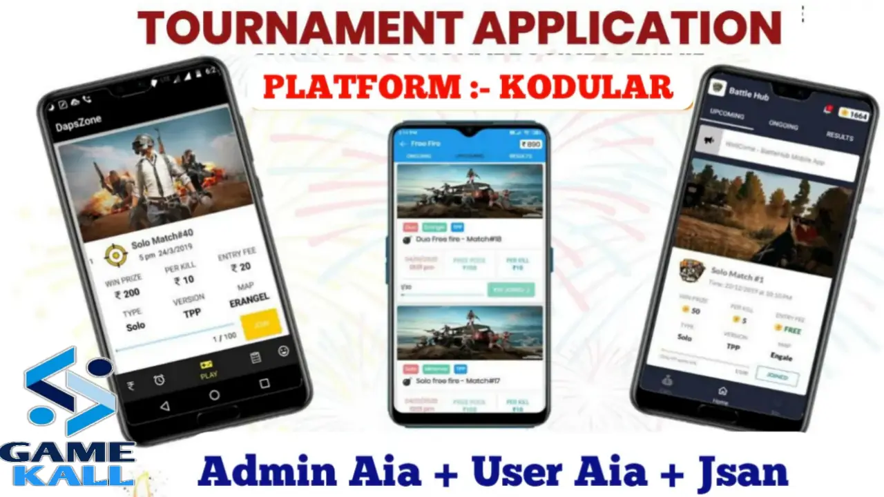 Tournament admin user aia + Json