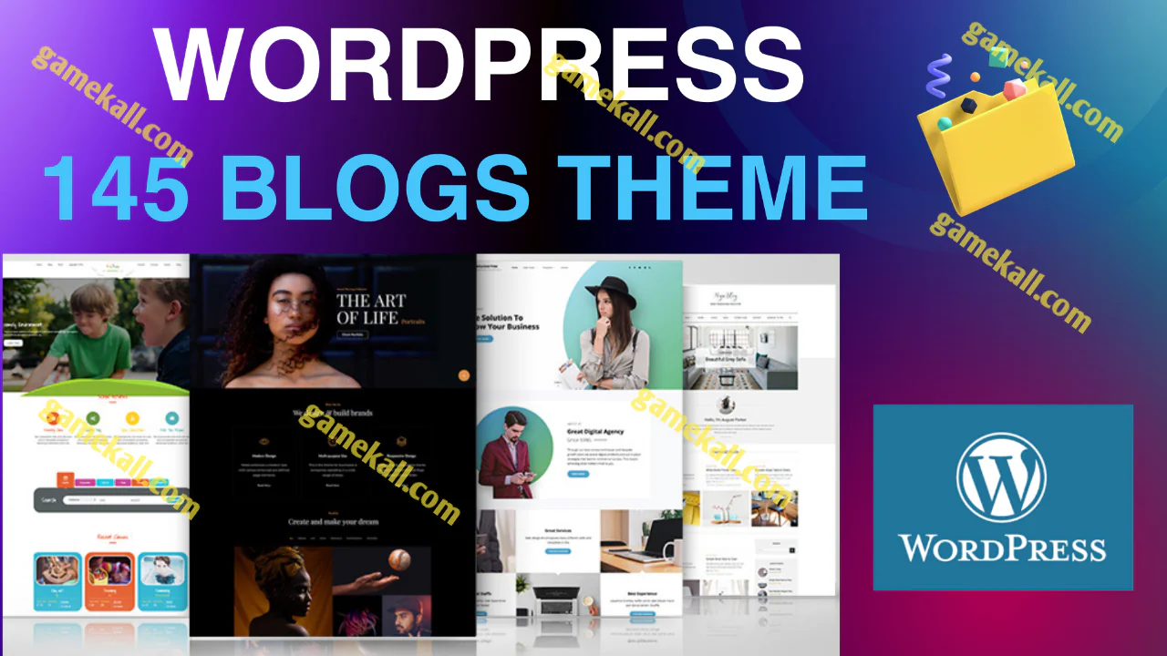 145 wordpress  Blogs theme