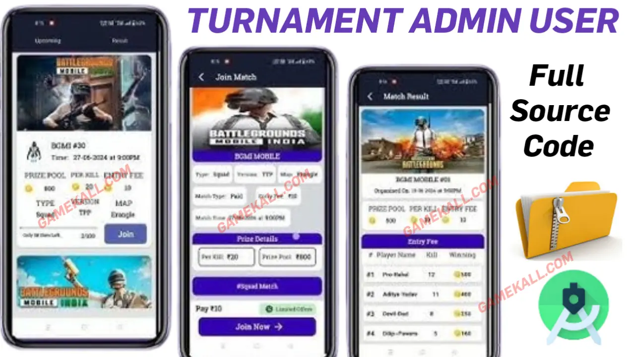 Tournament batti users admin